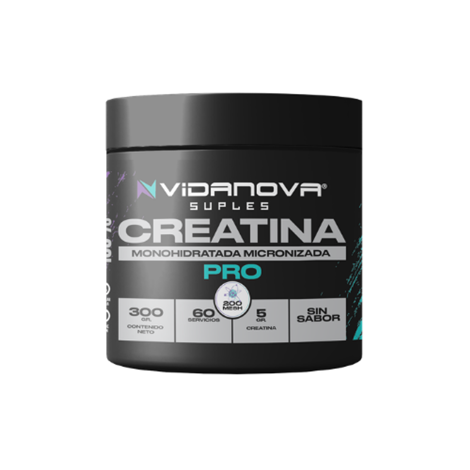 Creatina PRO Monohidratada Micronizada - Vidanova® Suples