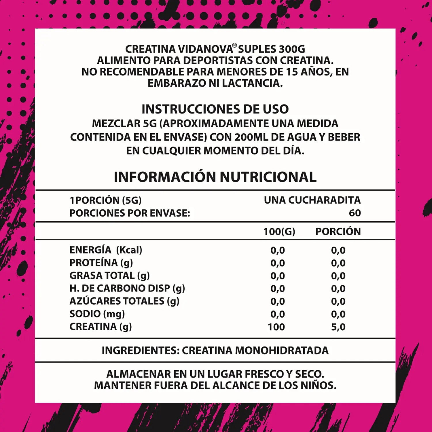 PROMO X3 Creatinas - Vidanova® Suples 4