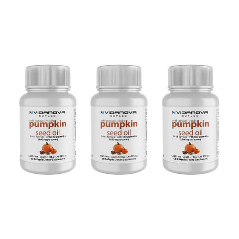 Aceite de Semilla de Calabaza PACK X3- Vidanova® Suples