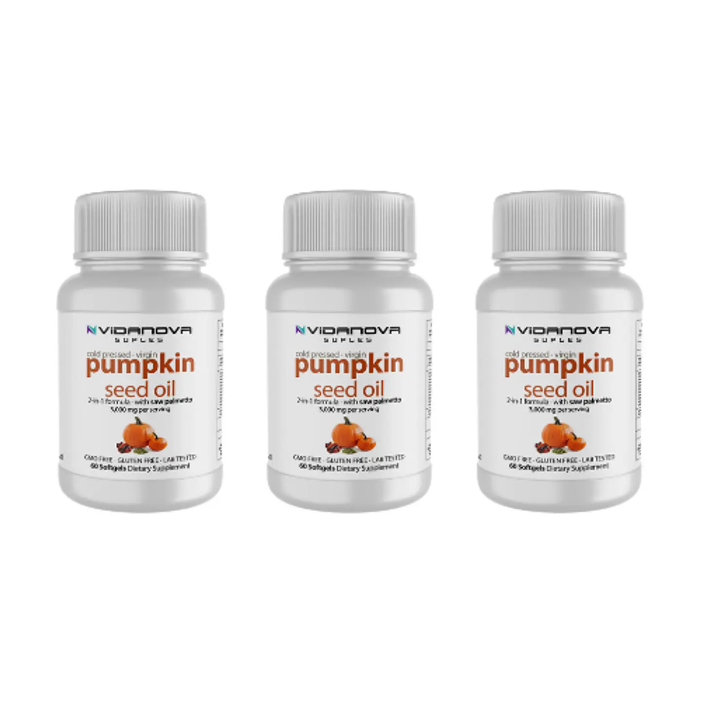 Aceite de Semilla de Calabaza PACK X3- Vidanova® Suples 1