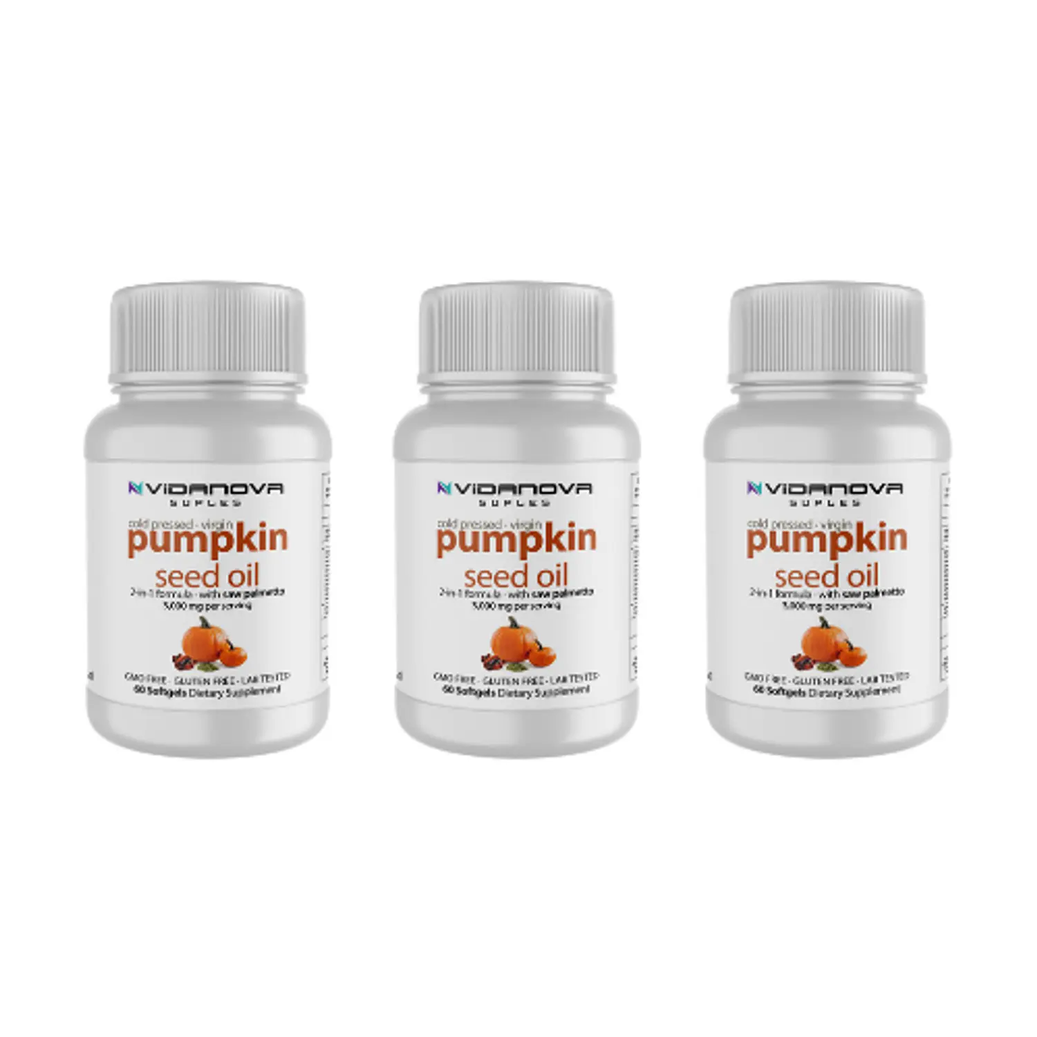 Aceite de Semilla de Calabaza PACK X3- Vidanova® Suples 1