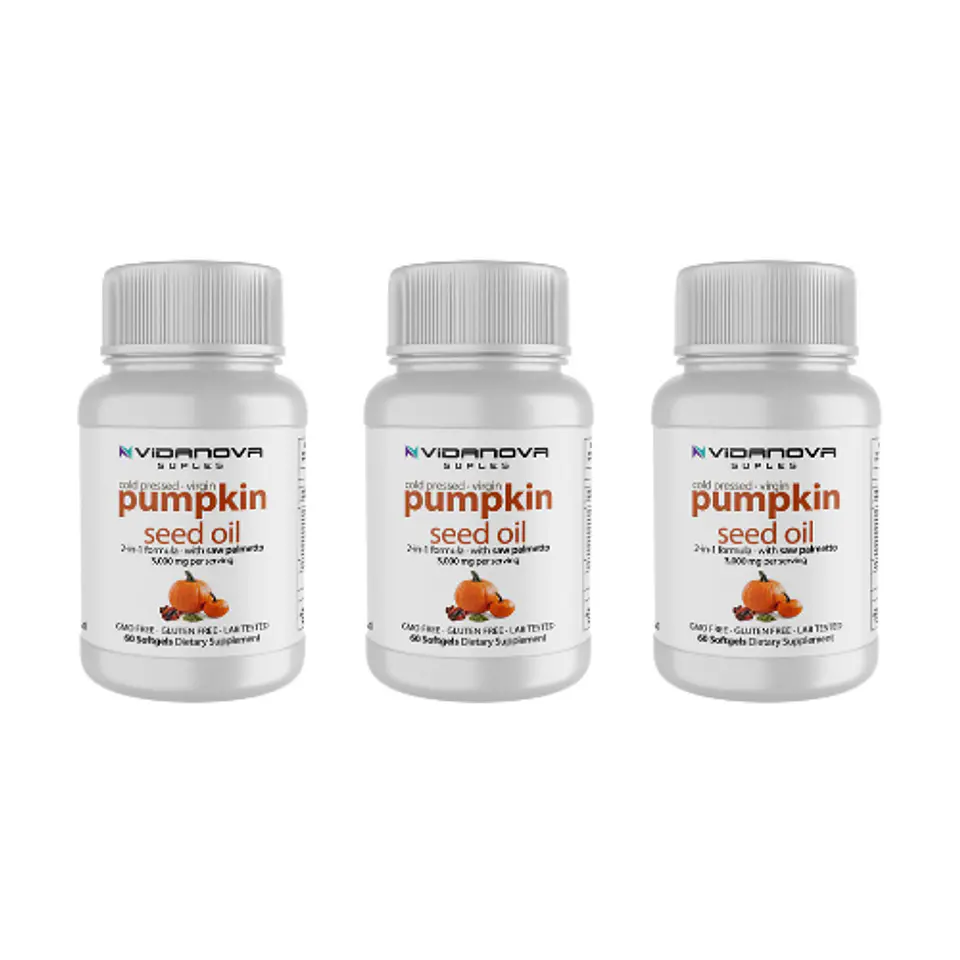 Aceite de Semilla de Calabaza PACK X3- Vidanova® Suples 1