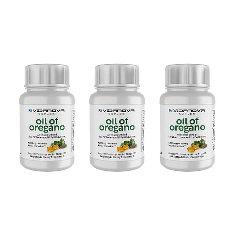 Aceite de Orégano PACK X3- Vidanova® Suples