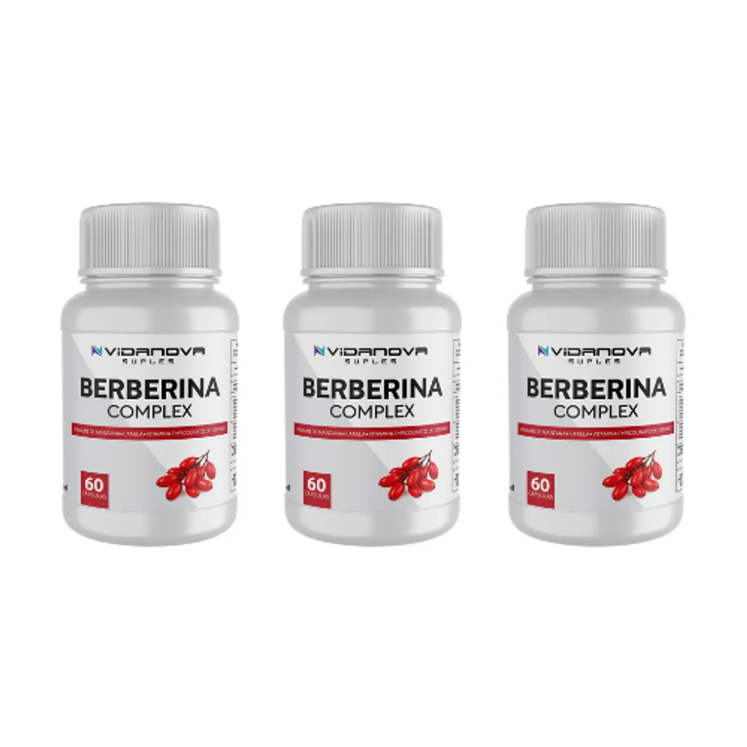 Berberina Complex PACK X3 - Vidanova® Suples 1