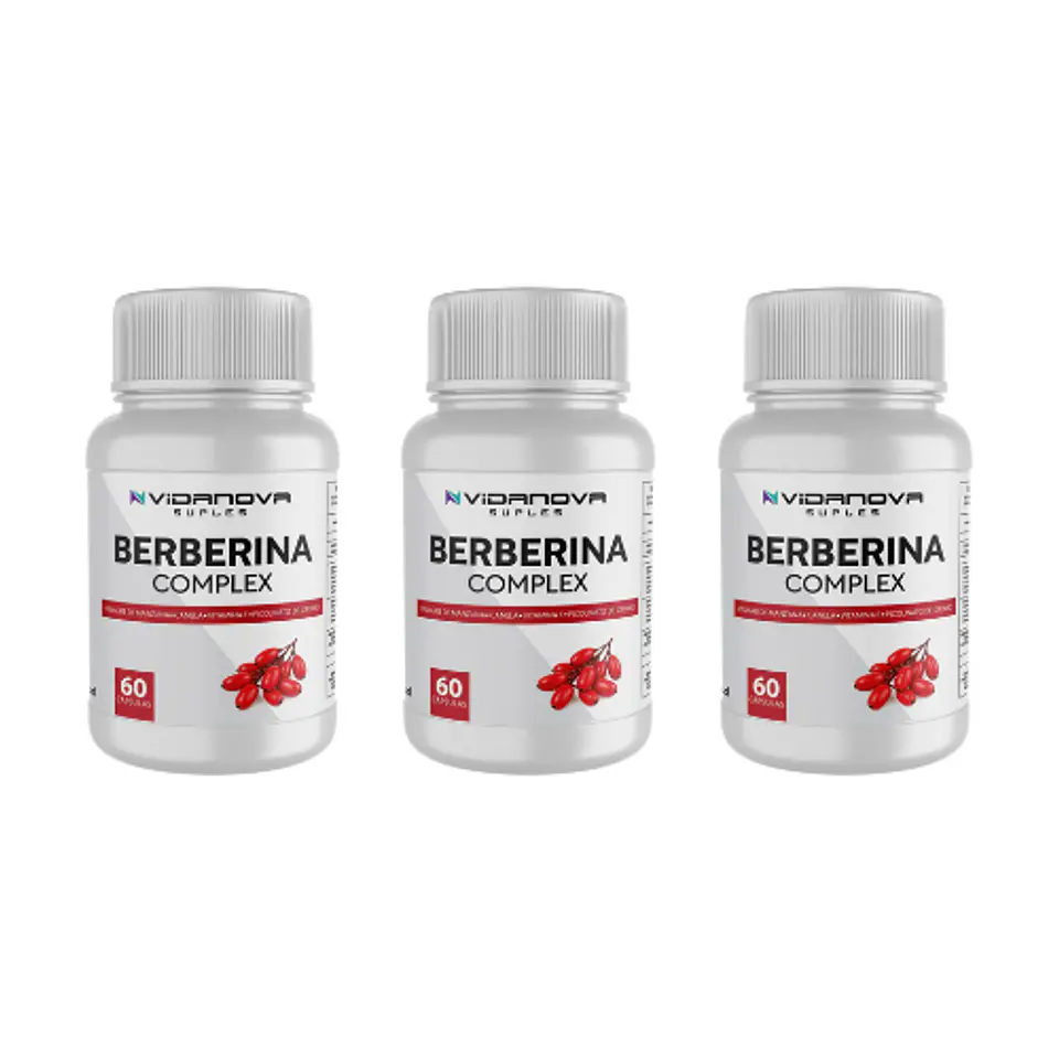 Berberina Complex PACK X3 - Vidanova® Suples 1