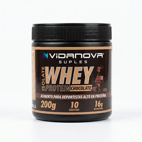 Proteína Whey Isolada 200gr - Chocolate 