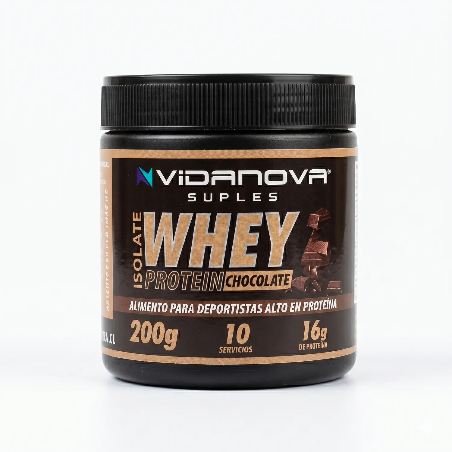 Proteína Whey Isolada 200gr - Chocolate 