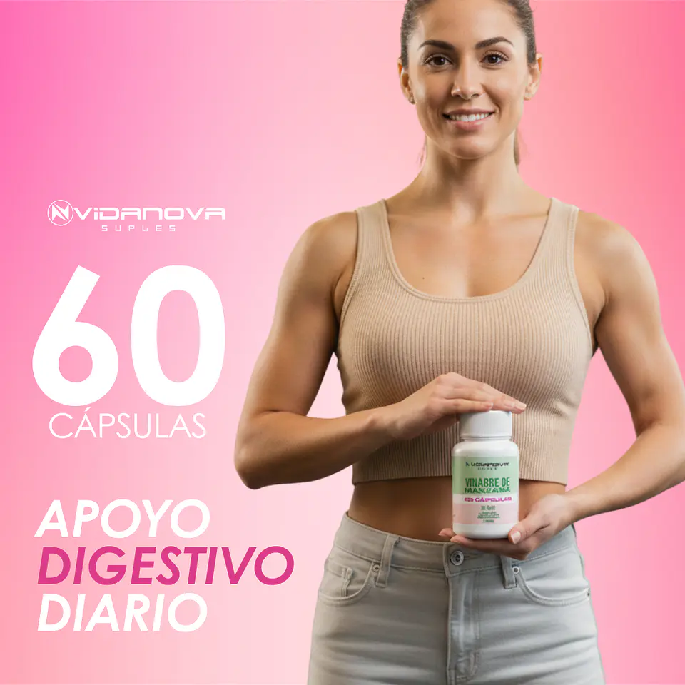 PACK 3 Vinagre de Manzana Cápsulas 1000mg 3