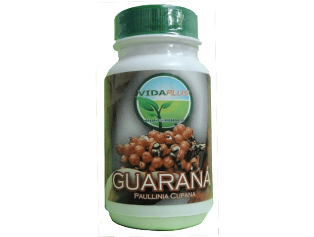 GUARANA (BRASIL) 5 FRASCOS DE 60 CAPS DE 500 mg. DESPACHO GRATIS SOLO RM