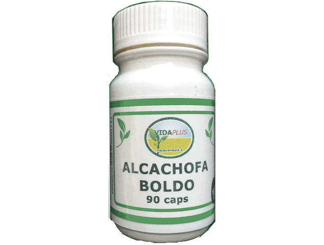 ALCACHOFA + BOLDO 4 FRASCOS DE 90 CAPSULAS DE 500 MG - FLETE GRATIS 