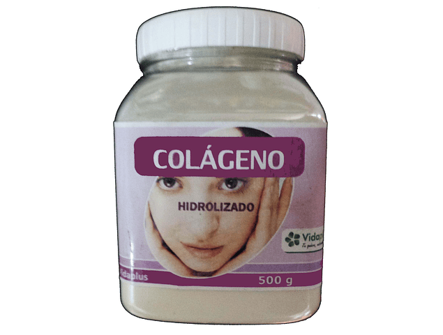 COLAGENO HIDROLIZADO 500 GRAMOS  1 FRASCO  -  FLETE X PAGAR