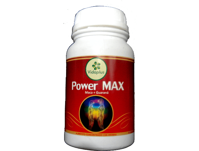 POWER MAX 4 FRASCOS DE 60 CAPSULAS DE 5400 mg DESPACHO GRATIS 