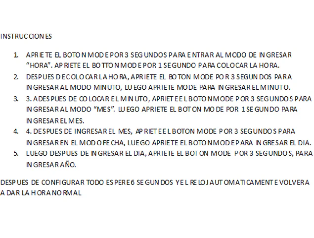 RELOJ BASICO TOUCH ROSADO HORA Y FECHA. DESPACHO GRATIS