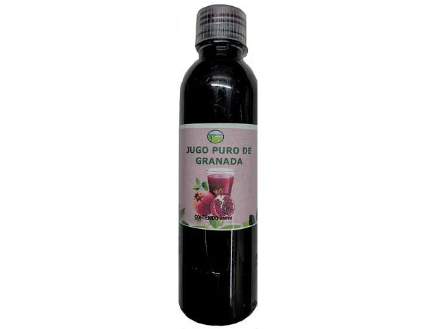 JUGO DE GRANADA PURO 250 CC PACK 10 UNIDADES DESPACHO GRATIS