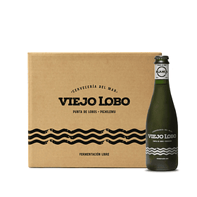 Viejo Lobo Blanca 375ml / Caja x 12 unidades.