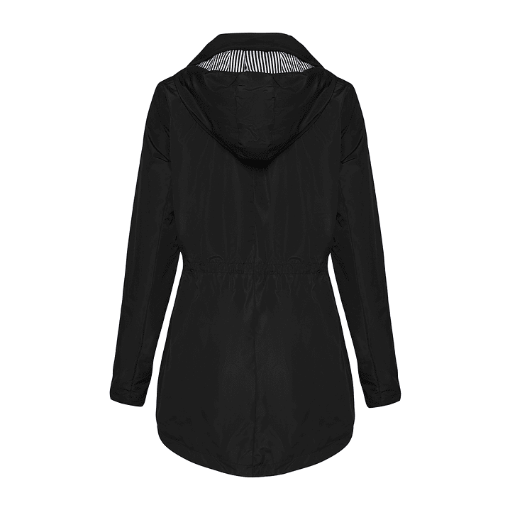 Parka Negra Clásica 2