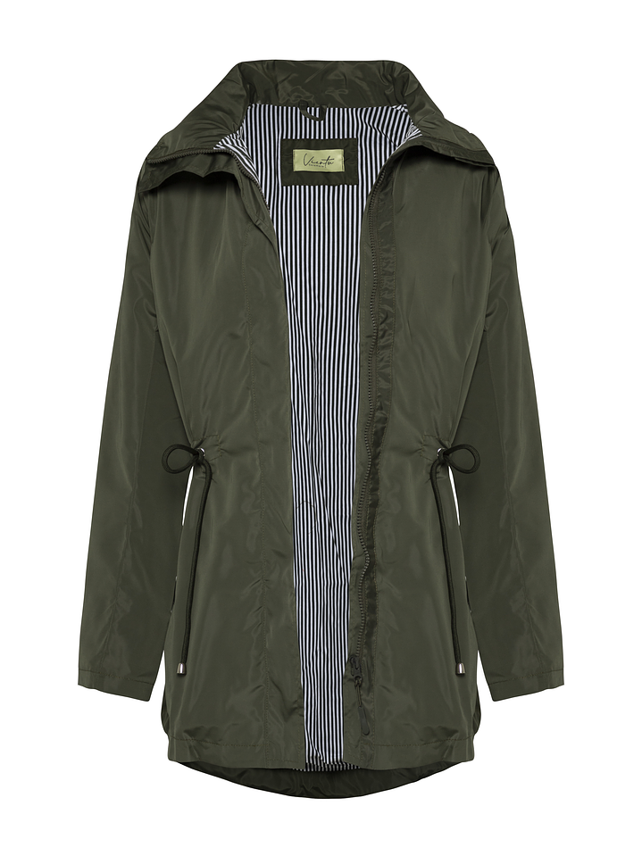 Parka Verde Oliva Militar Clásica 4