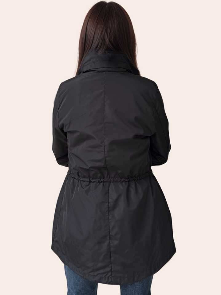 Parka Negra Clásica 5