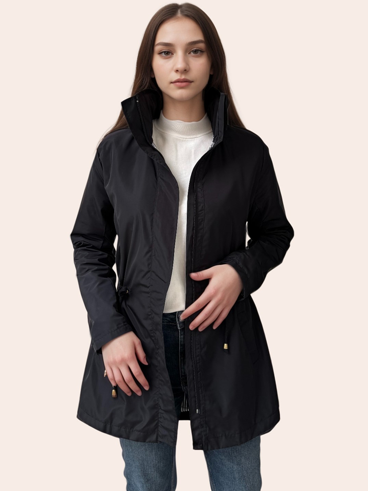 Parka Negra Clásica 2