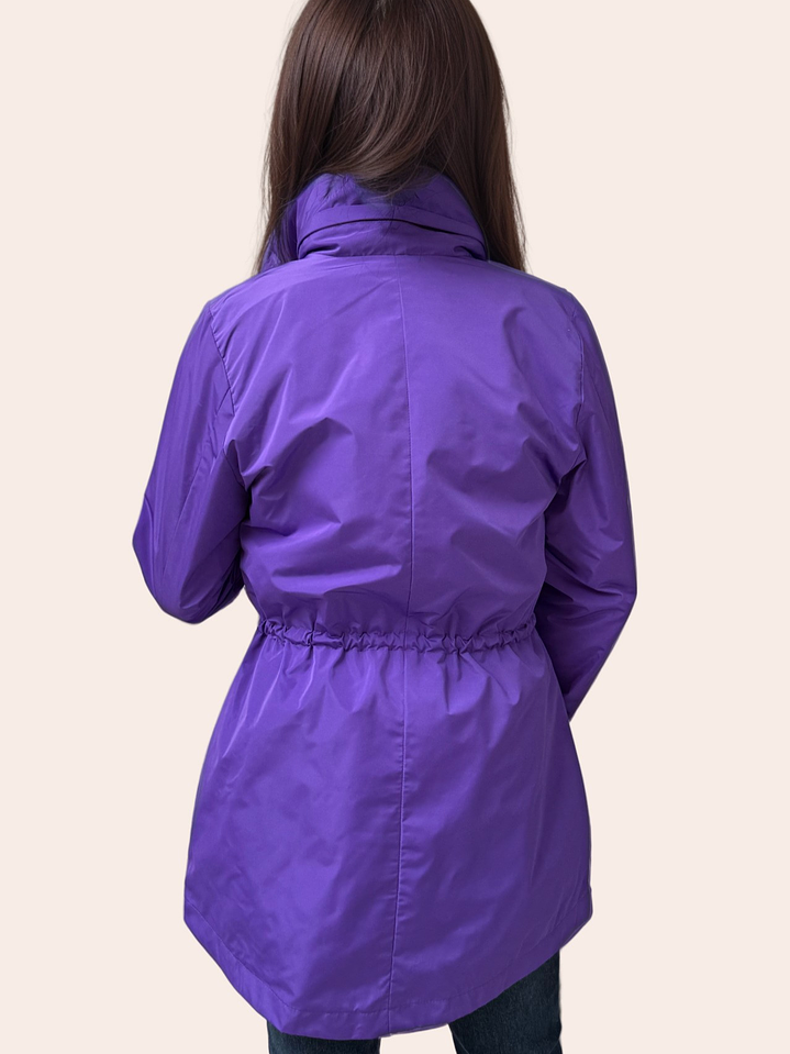 Parka Morado Chillón Estampado 3