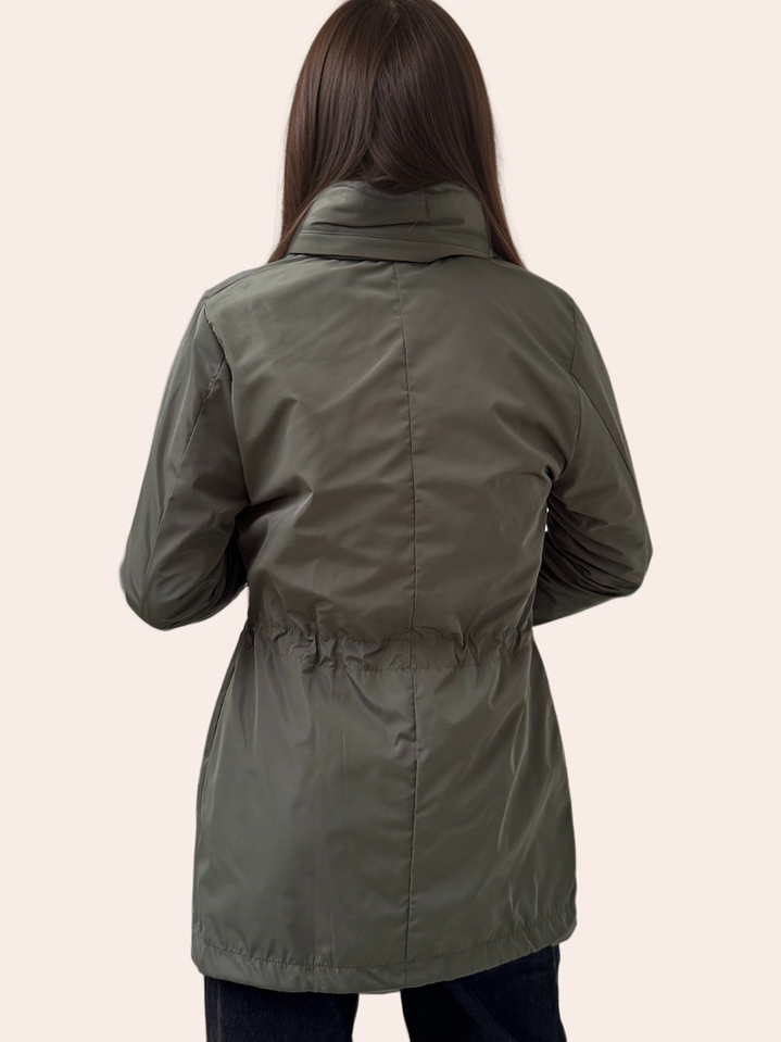 Otoño Verde Oliva Militar Estampado 3