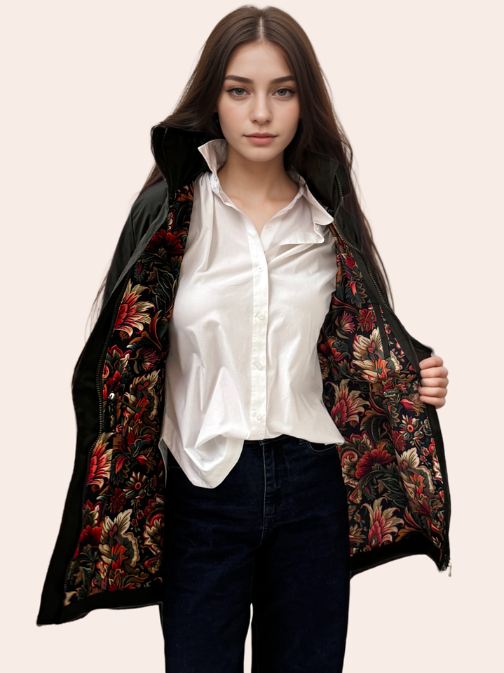 Otoño Verde Oliva Militar Estampado 2