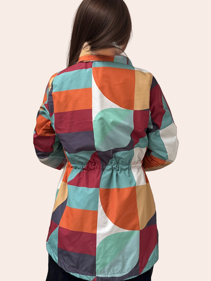 Tempestad Estampada Mate Tonos Tierra 3