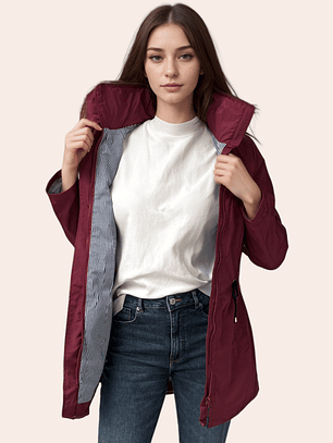 Parka Berenjena Clásica