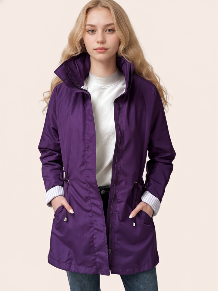 Parka Morado Clásica 2