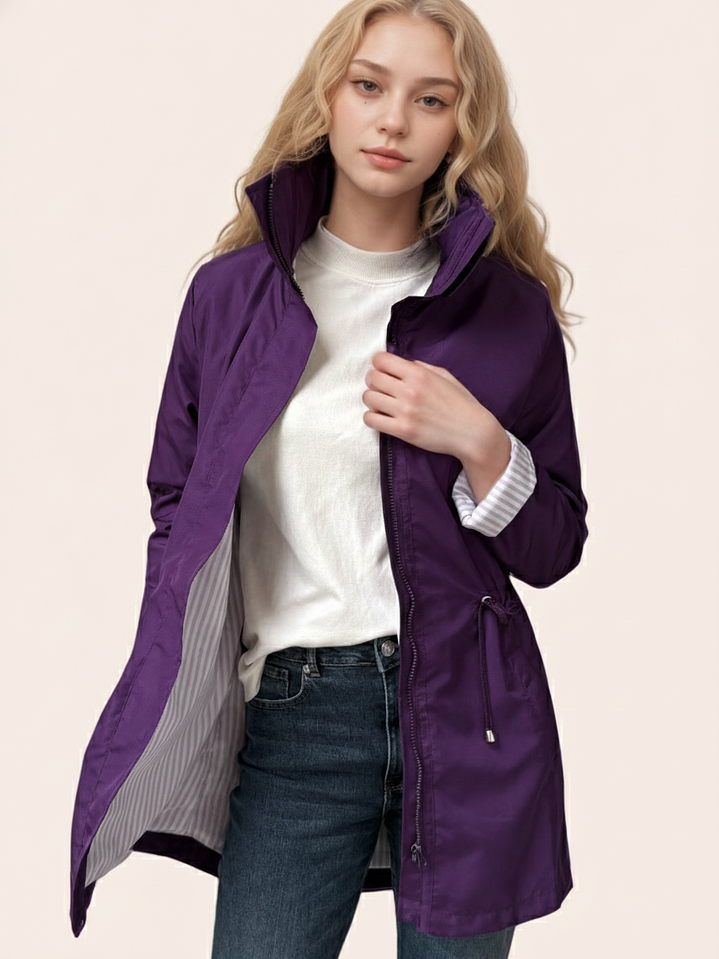 Parka Morado Clásica 1