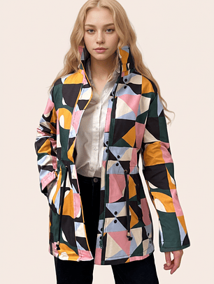 Tempestad Estampada Mate Puntos Botella