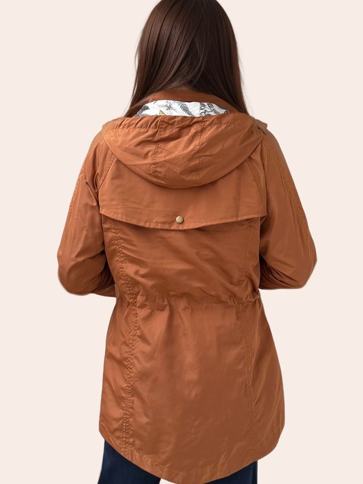 Cola de Pato Ocre Estampada 2