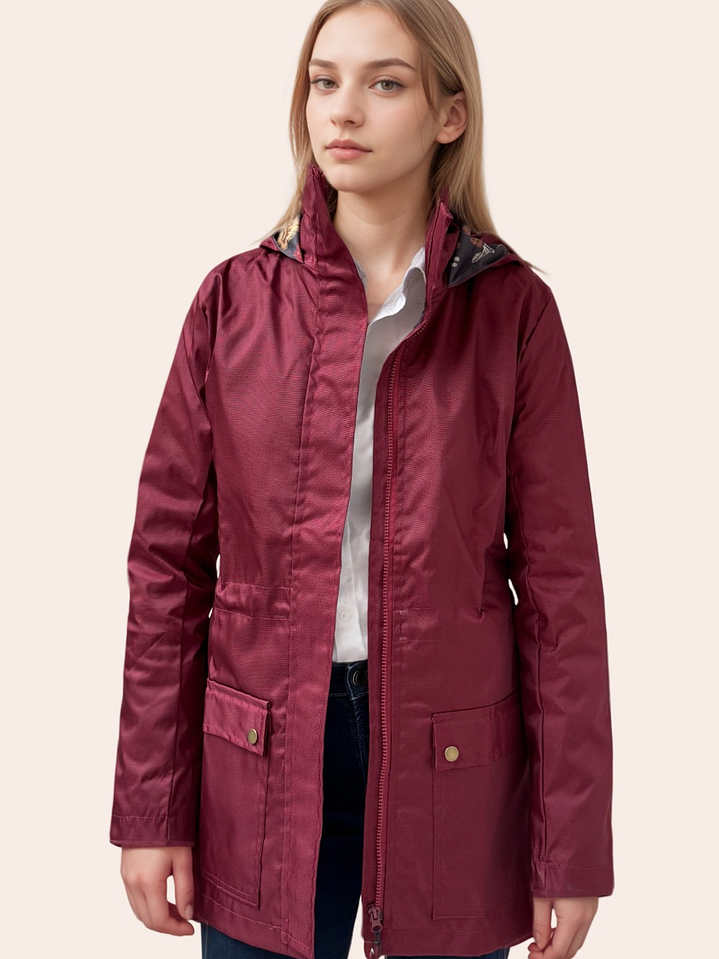 Tempestad Vinotinto Estampada 1