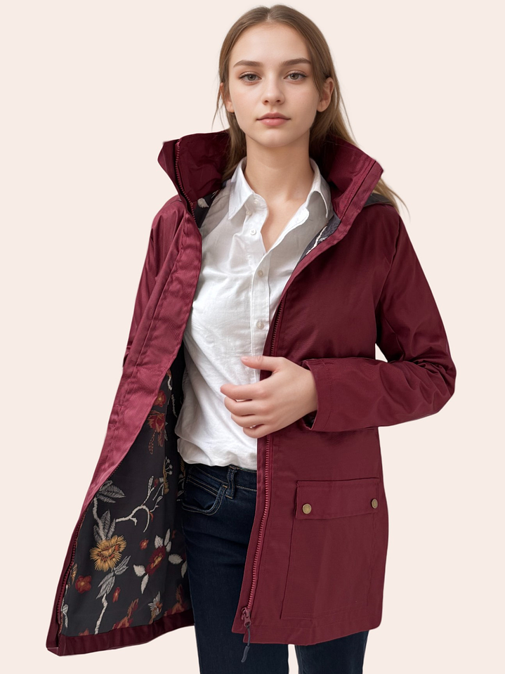 Tempestad Vinotinto Estampada 3