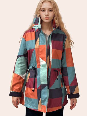 Tempestad Estampada Mate Tonos Tierra