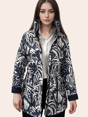 Tempestad Azul con Blanco