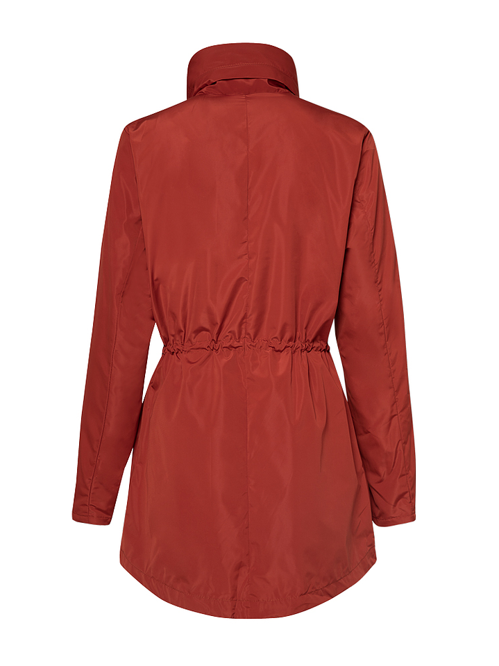 Parka Terracota Estampada 5