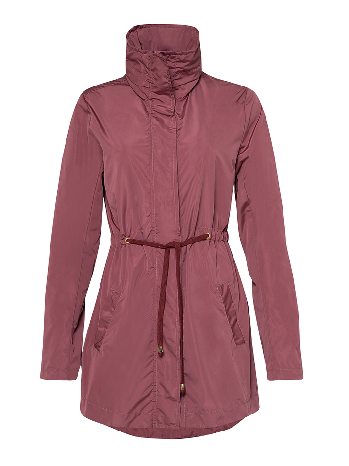 Parka Rosado Intenso Estampado 6