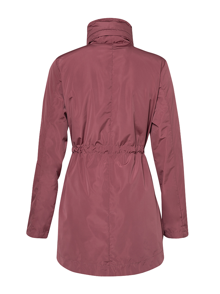 Parka Rosado Intenso Estampado 7