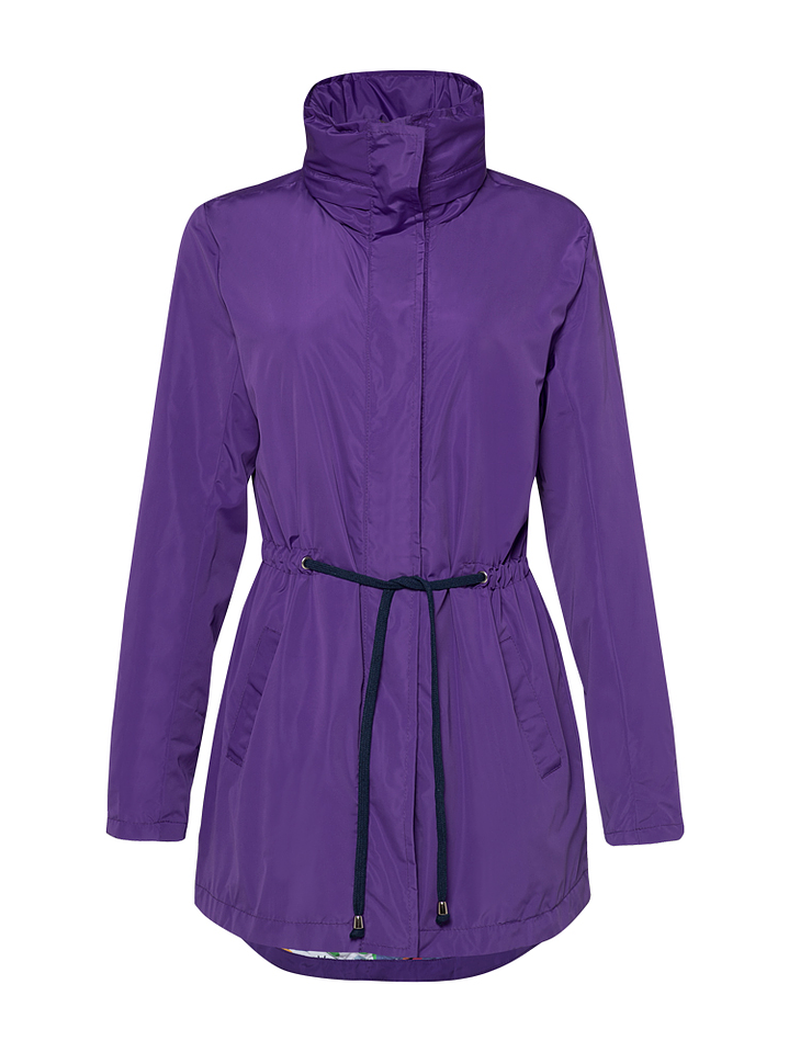Parka Morado Chillón Estampado 5