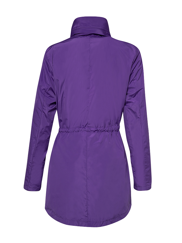 Parka Morado Chillón Estampado 6