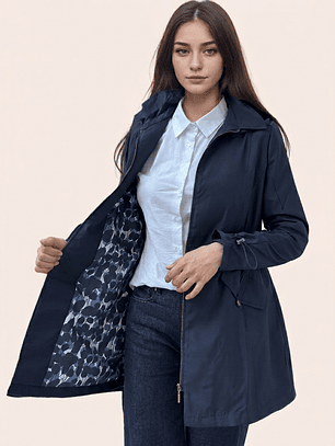 Viena Azul Noche Estampado