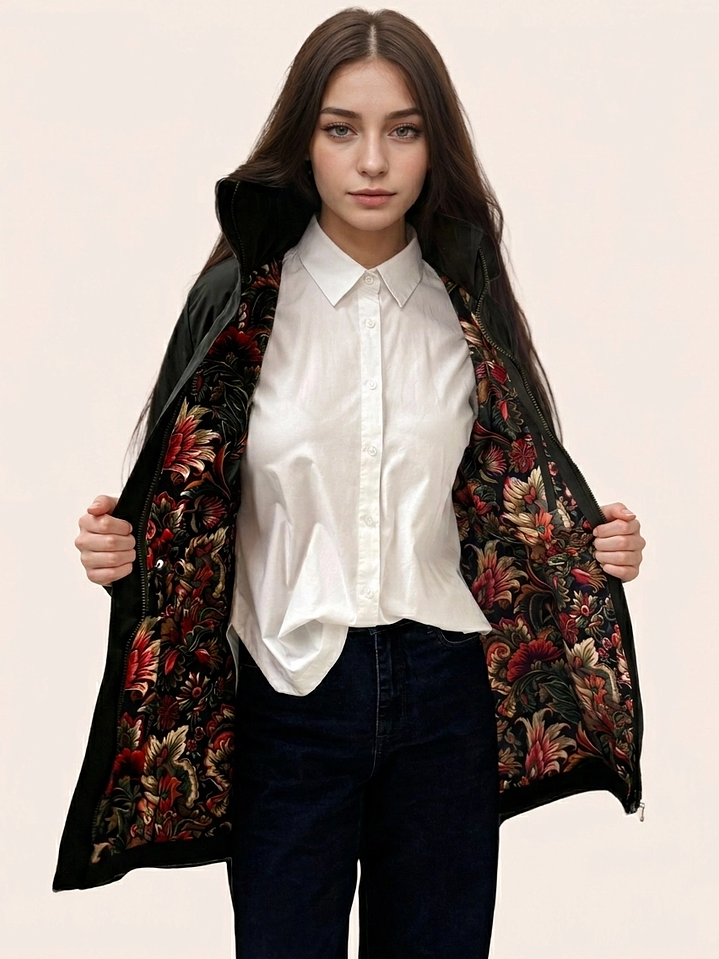 Otoño Verde Oliva Militar Estampado 2