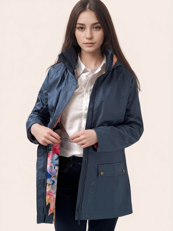 Tempestad Azul Petróleo Estampada 2