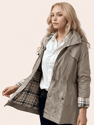 Cola de Pato Beige Clásica