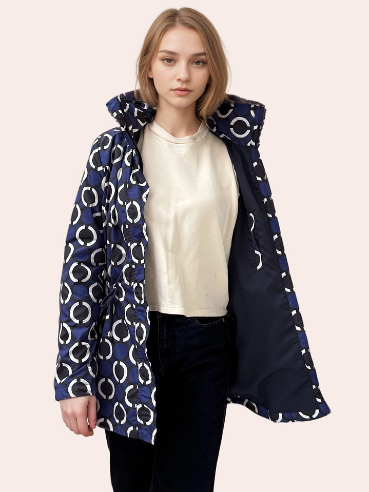 Estampada Eclipse Azul 2