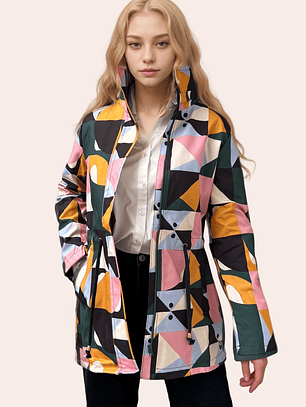 Tempestad Estampada Mate Puntos Botella