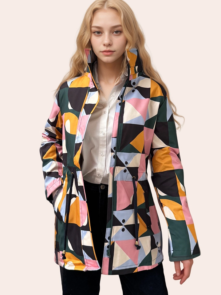 Tempestad Estampada Mate Puntos Botella 1