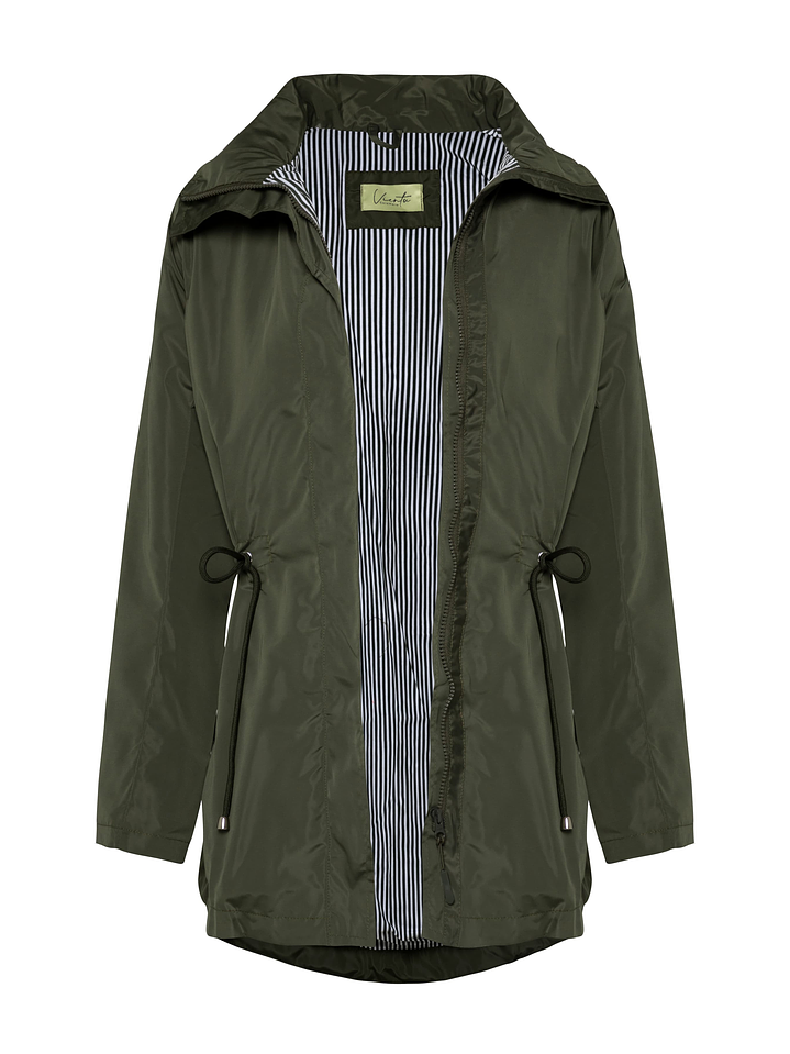 Parka Verde Oliva Militar Clásica 4