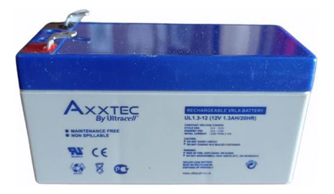 Bateria 12v - 1.3 A